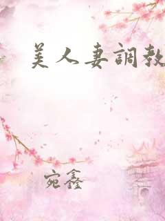 美人妻调教