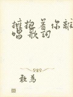 拥抱着你离去原唱 歌词