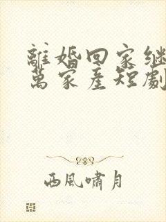 离婚回家继承亿万家产短剧在线观看