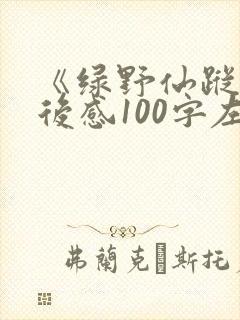《绿野仙踪》读后感100字左右