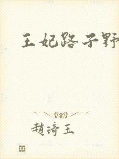 王妃路子野得宠