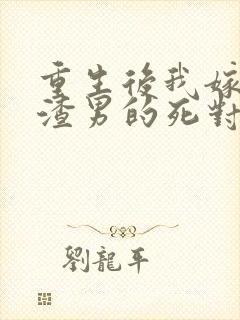 重生后我嫁给了渣男的死对头乔冉