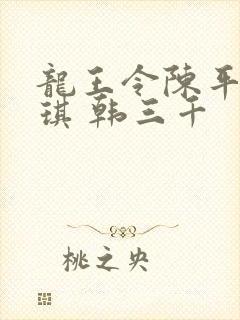 龙王令陈平苏雨琪 韩三千