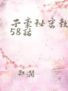 子豪秘密教学258话