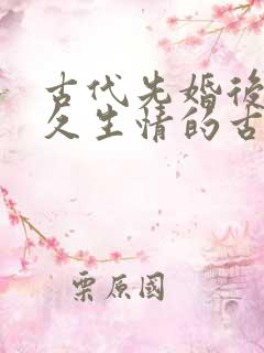 古代先婚后爱日久生情的古言小说