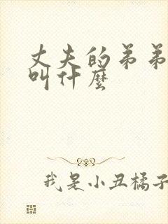 丈夫的弟弟应该叫什么