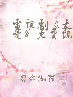 电视剧《大约是爱》免费观看全集