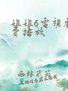 姐姐6电视剧免费播放