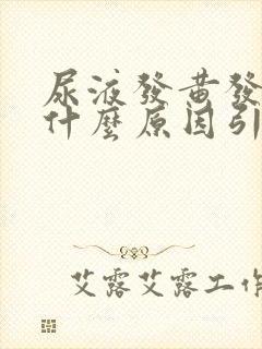 尿液发黄发浑是什么原因引起的