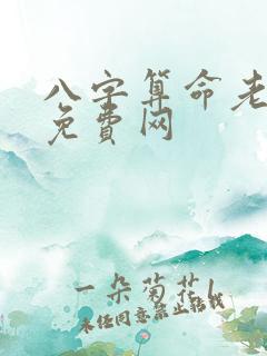 八字算命老黄历免费网