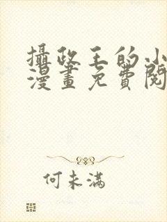 摄政王的小可爱漫画免费阅读