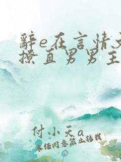 辞e在言情文里撩直男男主小说免费