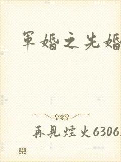 军婚之先婚后爱