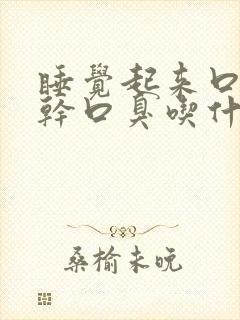 睡觉起来口苦口干口臭吃什么药