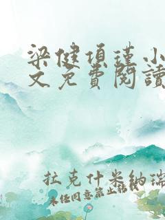梁健项瑾小说全文免费阅读