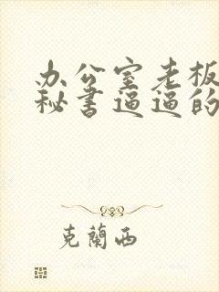 办公室老板插入秘书逼逼的视频