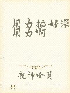 用力插好深好爽用力啊