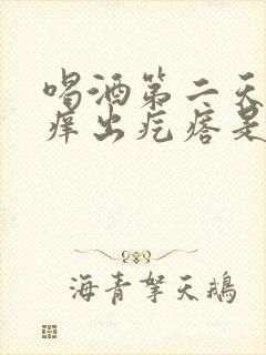 喝酒第二天身上痒出疙瘩是怎么回事