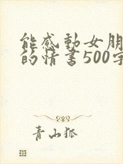 能感动女朋友哭的情书500字