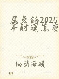 属兔的2025年财运怎么样