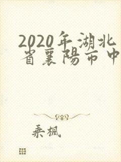 2020年湖北省襄阳市中考数学试卷及答案