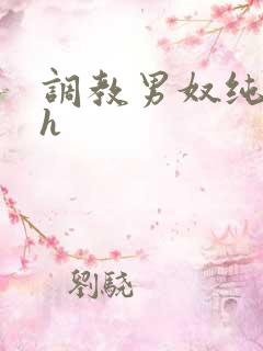 调教男奴纯肉纯h