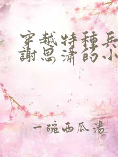 穿越特种兵娶了谢思潇的小说