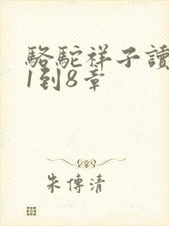 骆驼祥子读后感1到8章