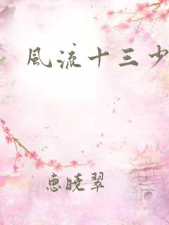 风流十三少