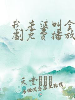 我老婆叫金莲短剧免费播放