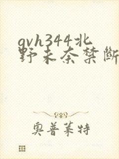 gvh344北野未奈禁断介护