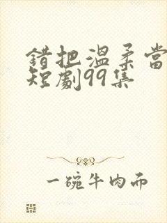 错把温柔当情深短剧99集
