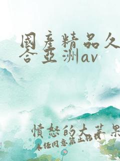 国产精品久久综合亚洲av