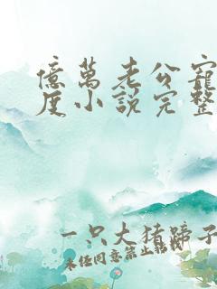 亿万老公宠妻无度小说完整版大结局