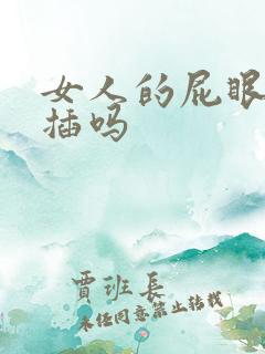 女人的屁眼可以插吗