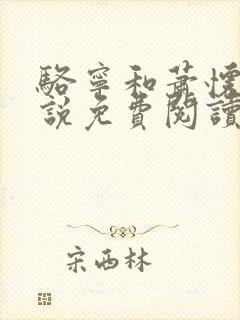 骆宁和萧怀沣小说免费阅读