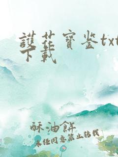 护花宝鉴txt下载
