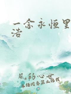 一念永恒里的白浩
