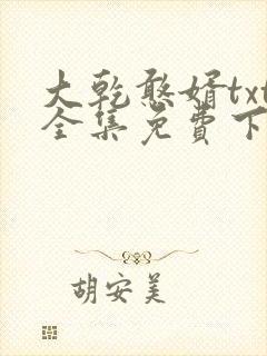 大乾憨婿txt全集免费下载