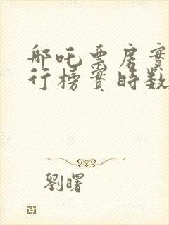 哪吒票房实时排行榜实时数据
