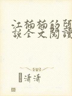 江楠楠的堕落小说全文阅读