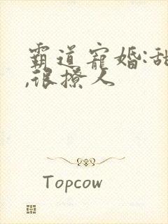 霸道宠婚:甜妻,很撩人