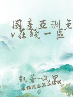 国产亚洲免费av在线一区