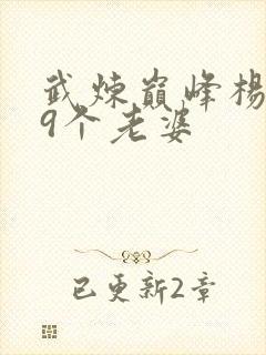 武炼巅峰杨开的9个老婆