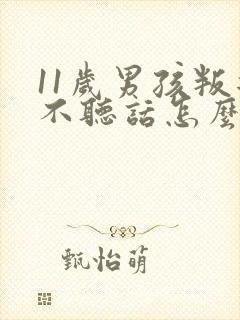 11岁男孩叛逆不听话怎么办