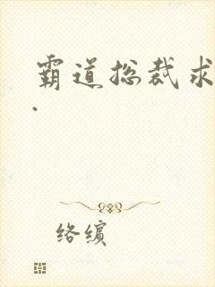 霸道总裁求抱抱.