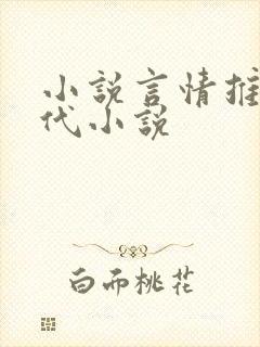 小说言情推荐现代小说