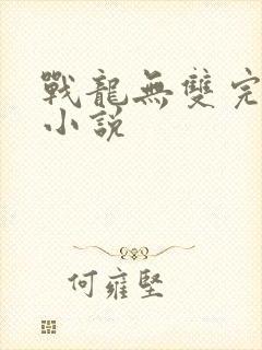 战龙无双完整版小说