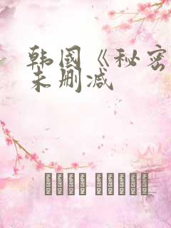 韩国《秘密爱》未删减