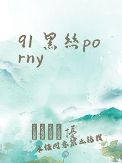 91 黑丝porny